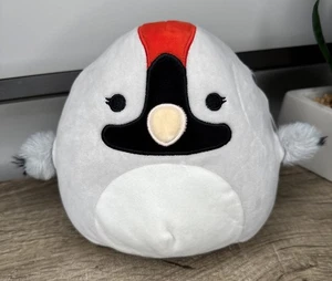 Squishmallows 7" Basma the Whooping Crane 2021 Retired Stuffed Animal Plush Toy - Picture 1 of 8