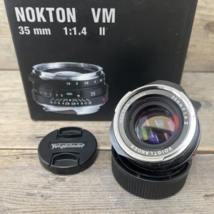 Voigtlander 35mm f1.4 VM II Nokton-Classic MC Lens - Picture 1 of 8