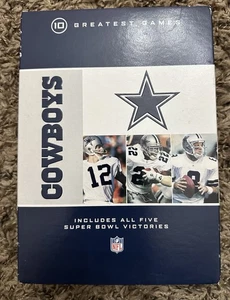 NFL Dallas Cowboys DVD, 10 Greatest Games (10 Disc Set) 5 Super Bowl - Bild 1 von 8