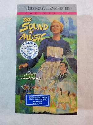 The Sound of Music VHS 2-Tape Set Silver Anniversary Edition Sealed New Vintage - Image 1 of 4