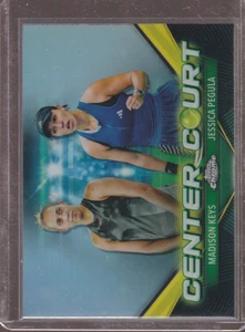 Madison Keys/Jessica Pegula 2024 Topps Chrome Center Court Insert - Picture 1 of 2