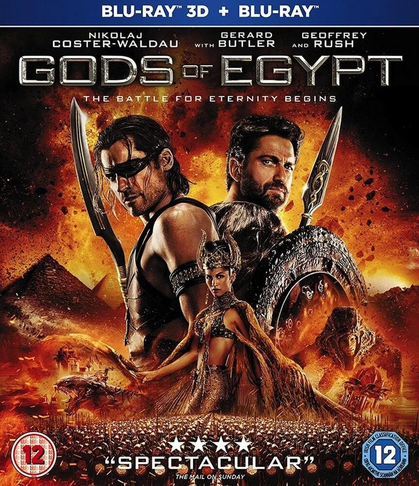 Gods Of Egypt 3D+2D Blu-Ray - Image 1 of 1