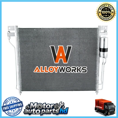 Condensador de CA con ajuste de secador Nissan Frontier 2005-2018 2005-15 Nissan Xterra NUEVO Foto 1 de 4