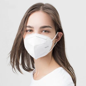 50 ct KN95 5Ply Disposable Face Mask Individually Wrapped w/ Nose Clip - Picture 1 of 8
