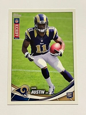 2013 Topps Kickoff Football #14 - Tavon Austin RC - St. Louis Rams - Image 1 of 2