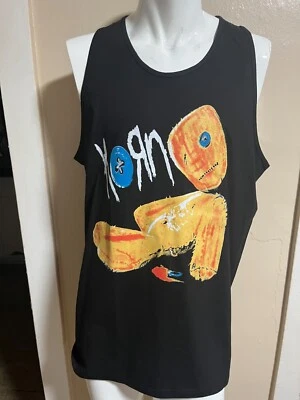 CAMISETA SIN MANGAS KORN TALLA M Color NEGRO Foto 1 de 2