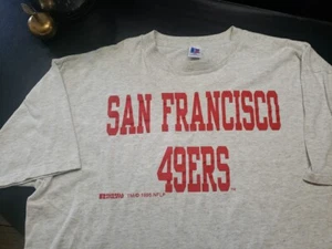 Vintage San Francisco 49ers Training Camp 1995 Russel Athletic Shirt XXL grau - Bild 1 von 8
