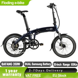 E-Bike 20Zoll Klapp Elektrofahrrad Bafang 350W Motor SAMSUNG36V10.5Ah Shimano 8G - Bild 1 von 8