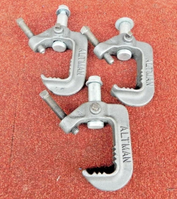 LOT OF 3 ALTMAN C-CLAMP STAGE/STUDIO LIGHTING BEAM/PIPE CLAMP - Image 1 of 4