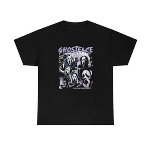 Scream Movie T-shirt, Ghost Face Tee, Horror Movie Lover Shirt - Picture 1 of 9
