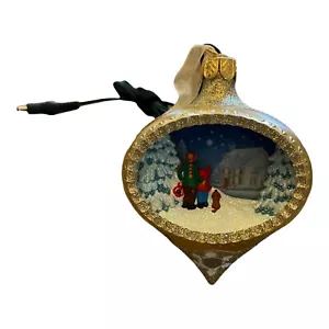 Hallmark Illuminations Waiting For Santa Magic Ornament New No Box - Picture 1 of 2