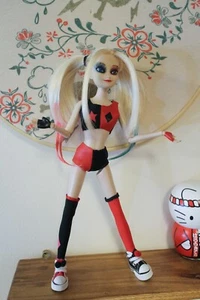 Muñeca artística Harley Quinn personalizada repintada única en su clase - Imagen 1 de 12