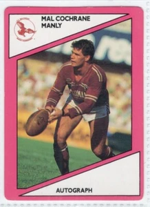 🔥 1988 Scanlens MAL COCHRANE ( MANLY WARRINGAH ) 6 of 144 🔥 #2 - Picture 1 of 1