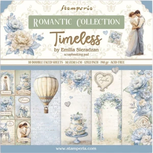 Stamperia TIMELESS - 12" X 12" - Double Sided Paper - 10 SHEETS - MAY 2025 - Picture 1 of 14