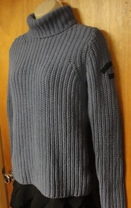 Calvin Klein Women's Retro Blue Sweater, Size S - Picture 1 of 12
