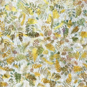 Fall Leaf Puttin' on the Glitz by Hoffman T4875H-714 1/2 Yard - Picture 1 of 1