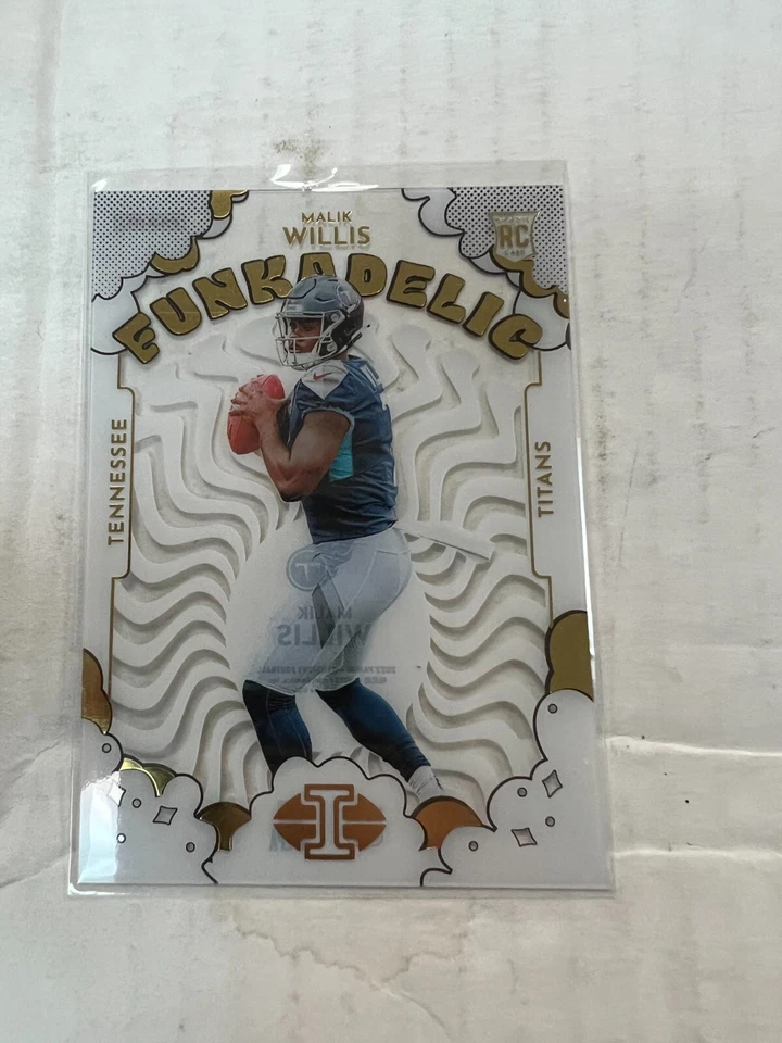 Malik Willis 2022 Panini Illusions Funkadellic Rookie #F-18 NrMt - Image 1 of 1