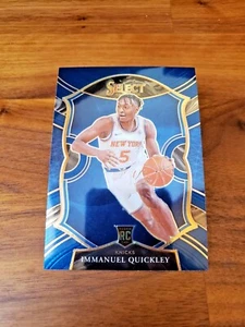 Immanuel Quickley - (ROOKIE Blue Parallel) - 2021 NBA Select Prizm 21' Card # 85 - Bild 1 von 2