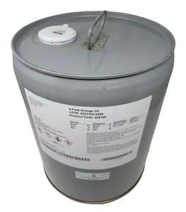 NEW ADM 5-Gallon Pail Natural 5-FOLD ORANGE OIL Citrus sinensis 15kg EXP 4/25 - Picture 1 of 6