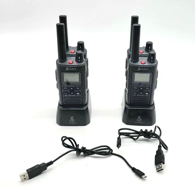 4x Gently used Cobra RX685 60 Channel Waterproof. Charged, tested, ready to use. - Image 1 of 3