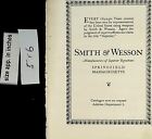 1922 SMith &amp; Wesson Weapon Shop Guns Revolver Vintage Print Ad 5685