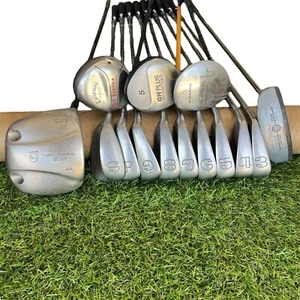 Master Grip Spalding Callaway Adams Lefty Complete Golf Club Set - Picture 1 of 13