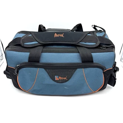 DAÑOS Gasolina PCCB-1N Resistente Cámara Videocámara Bolsa Nylon Estuche de Transporte Correa Azul Foto 1 de 4