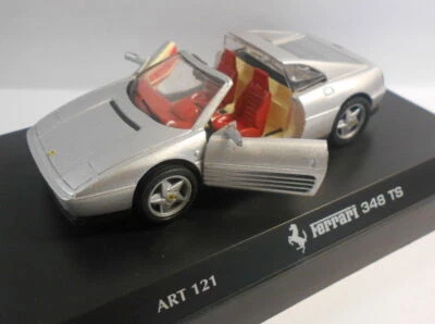 Corgi Detail 1/43 Scale - ART.121 FERRARI 348 TS SILVER - Image 1 of 3