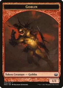 Goblin Token Modern Masters 2017 Light Play MTG Magic DNA GAMES - Picture 1 of 1
