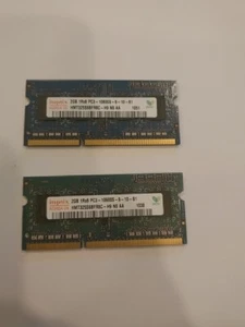 Hynix 2GB 1Rx8 PC3-10600S-9-10-B1 HMT325S6BFR8C-H9 N0 AA 1105 Laptop RAM - Picture 1 of 4