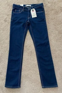 Neu mit Etikett Levi's Mädchen 711 Skinny Fit Jeans Farbe dunkelblau Größe Reg 8, 10, 12 $ 40 - Bild 1 von 37