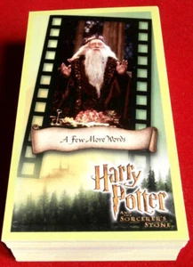 HARRY POTTER, SORCERER'S STONE - Complete VINTAGE Base Set (81 cards) WIZARDS - Picture 1 of 12