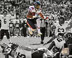 Estampado fotográfico de los osos de Chicago Matt Forte #1027 - Imagen 1 de 4