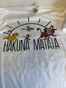 Tee Shirt Size Large Lion King Characters, Brand New , Simba, Timon, Pumba - Picture 1 of 2