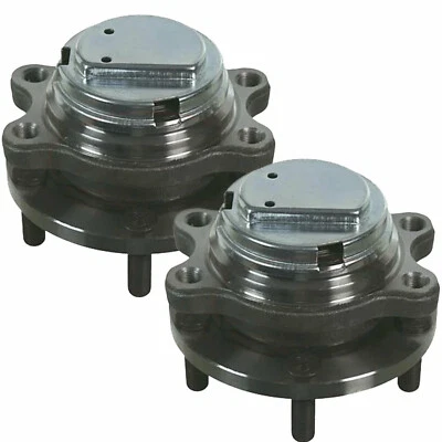 Cojinete de cubo de rueda delantera para Nissan 370Z 2009-2016 2017 2018 2019 5 tuercas 2 piezas Foto 1 de 4