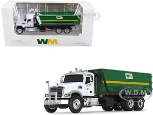 MACK GRANITE MP REFUSE TRUCK TUB-STYLE WASTE MANAGEMENT 1/87 FIRST GEAR 80-0356D - Picture 1 of 3