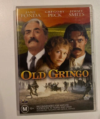 Old Gringo (DVD) Region 4 Jane Fonda Gregory Peck Jimmy Smits Rare OOP Like New! - image 1 of 2