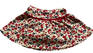 Gymboree Skirt Size 4 Girls Multicolor Floral Flowers Daisy Print Pull On - Picture 1 of 5