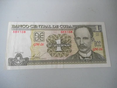 BILLET 1 PESO  CARAIBES  2016 - Photo 1/2