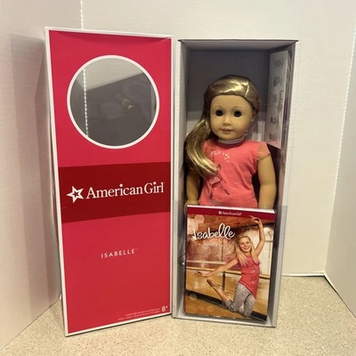 "Muñeca American Girl Isabelle Palmer 2014 niña del año 18"" nueva en caja" Foto 1 de 4