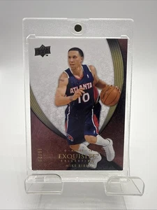2007-08 Upper Deck Exquisite Collection - Mike Bibby #49 Gold /25 - Picture 1 of 2