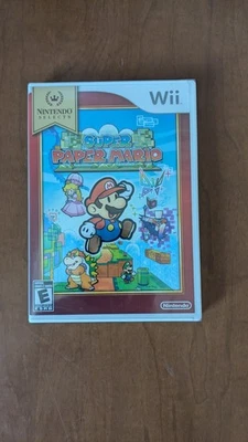 Sealed Super Paper Mario Nintendo Selects Edition (Nintendo Wii) - Image 1 of 3