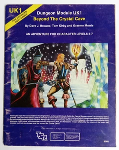 Advanced Dungeons & Dragons 1983 Module UK1 Beyond Crystal Cave #9066 Original - Picture 1 of 5