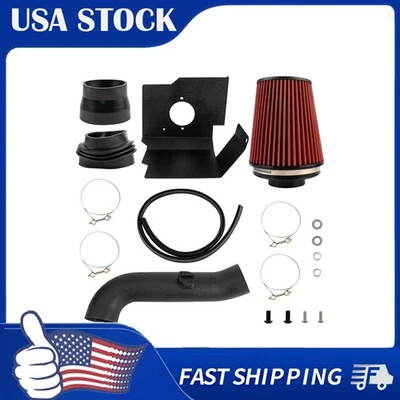 Kit de admisión de aire frío protector térmico para 17-19 GMC Sierra 3500 HD 6,6 TL alto flujo  Foto 1 de 4