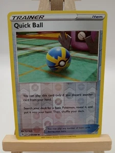 Quick Ball SWSH08 Fusion Strike Pokémon 237/264 Reverse Holo Pokémon Card TCG - Picture 1 of 2