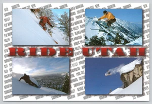Paseo postal Utah - Snowboard y esquí multivista - Deportes de invierno - Imagen 1 de 2