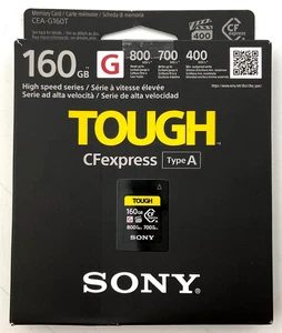 Tarjeta de memoria Sony Alpha 160 GB CFexpress tipo A resistente 800 MB/s CEA-G160T - Imagen 1 de 7