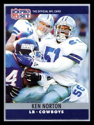1990 Pro Set FACT Cincinnati #84 Ken Norton Dallas Cowboys - Image 1 of 2