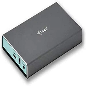 I-Tec Mysafe USB C 3.1/3.0 Hard Drive Case For 2X Sata M.2 HDD Raid 0/1/Jbod – U - Picture 1 of 4