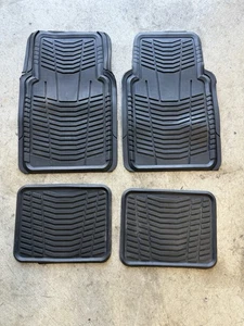 2011-2013 Infiniti M37 All Weather Rubber Floor Mats - Black - Bild 1 von 6